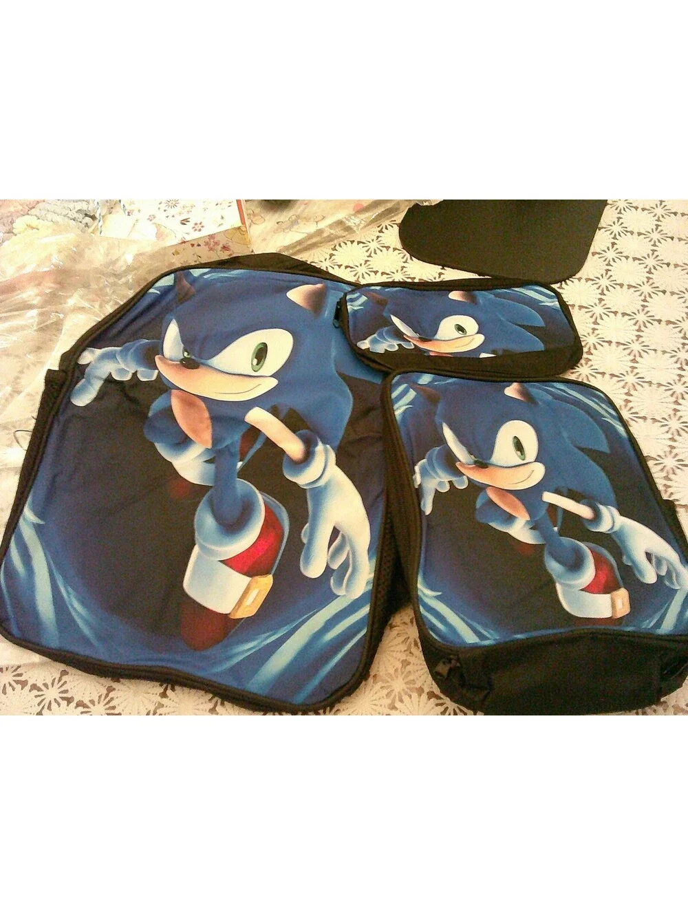 Sonic the Hedgehog 3‑Piece Backpack Set